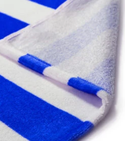 Dohler Cabana Stripes Beach Towel 30" X 60" -Swimming Equipment Shop 8639421317288 cobalt 2a