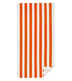 Dohler Cabana Stripes Beach Towel 30" X 60" -Swimming Equipment Shop 8639421317288 orange