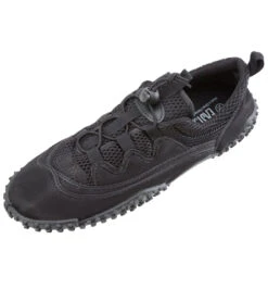 Easy USA Men's Laced Water Shoe -Swimming Equipment Shop 8639456510120 blackblack