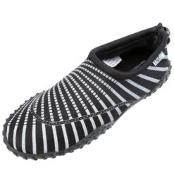 Easy USA Women's Seashell Print Water Shoe -Swimming Equipment Shop 8639456739496 black 1a