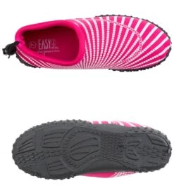 Easy USA Women's Seashell Print Water Shoe -Swimming Equipment Shop 8639456739496 fuchsia 4a