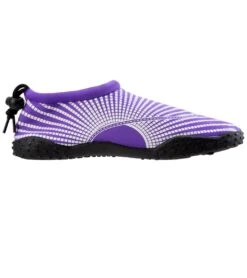 Easy USA Women's Seashell Print Water Shoe -Swimming Equipment Shop 8639456739496 purple 3a