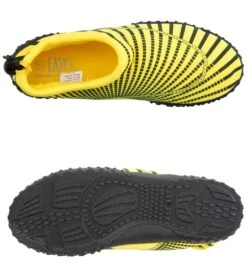 Easy USA Women's Seashell Print Water Shoe -Swimming Equipment Shop 8639456739496 yellow 4a