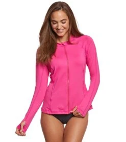 Gabar Chlorine Resistant Pool Long Sleeve Swim Shirt 40 Gabar Chlorine Resistant Pool Long Sleeve Swim Shirt -Swimming Equipment Shop 8639461654696 sunsetpink 1a