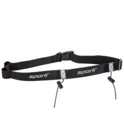 Sporti Triathlon Race Belt With Nutrition Loops -Swimming Equipment Shop 8639466930344 black