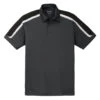 SwimOutlet Men's Tech Polo 1 SwimOutlet Men's Tech Polo -Swimming Equipment Shop 8639502024872 irongreyblackwhite