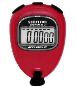 Accusplit SX Survivor Series Stopwatch -Swimming Equipment Shop 8639574311080 red
