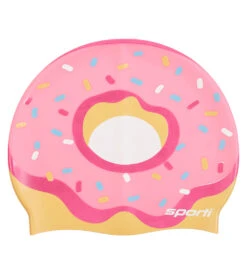 Sporti Donut Silicone Swim Cap -Swimming Equipment Shop 8639582699688 2t