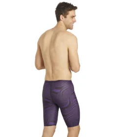 ISwim Swirl Jammer Swimsuit (22-40) -Swimming Equipment Shop 8639584272552 purple