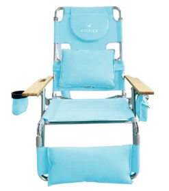 Ostrich Deluxe 3 N 1 Beach Chair -Swimming Equipment Shop 8639590891688 lightblue
