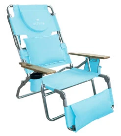 Ostrich Deluxe 3 N 1 Beach Chair -Swimming Equipment Shop 8639590891688 lightblue 2a