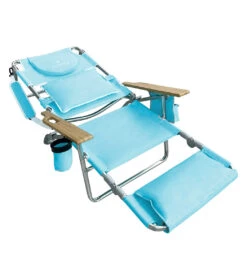 Ostrich Deluxe 3 N 1 Beach Chair -Swimming Equipment Shop 8639590891688 lightblue 4a