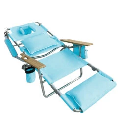 Ostrich Deluxe 3 N 1 Beach Chair -Swimming Equipment Shop 8639590891688 lightblue 5a