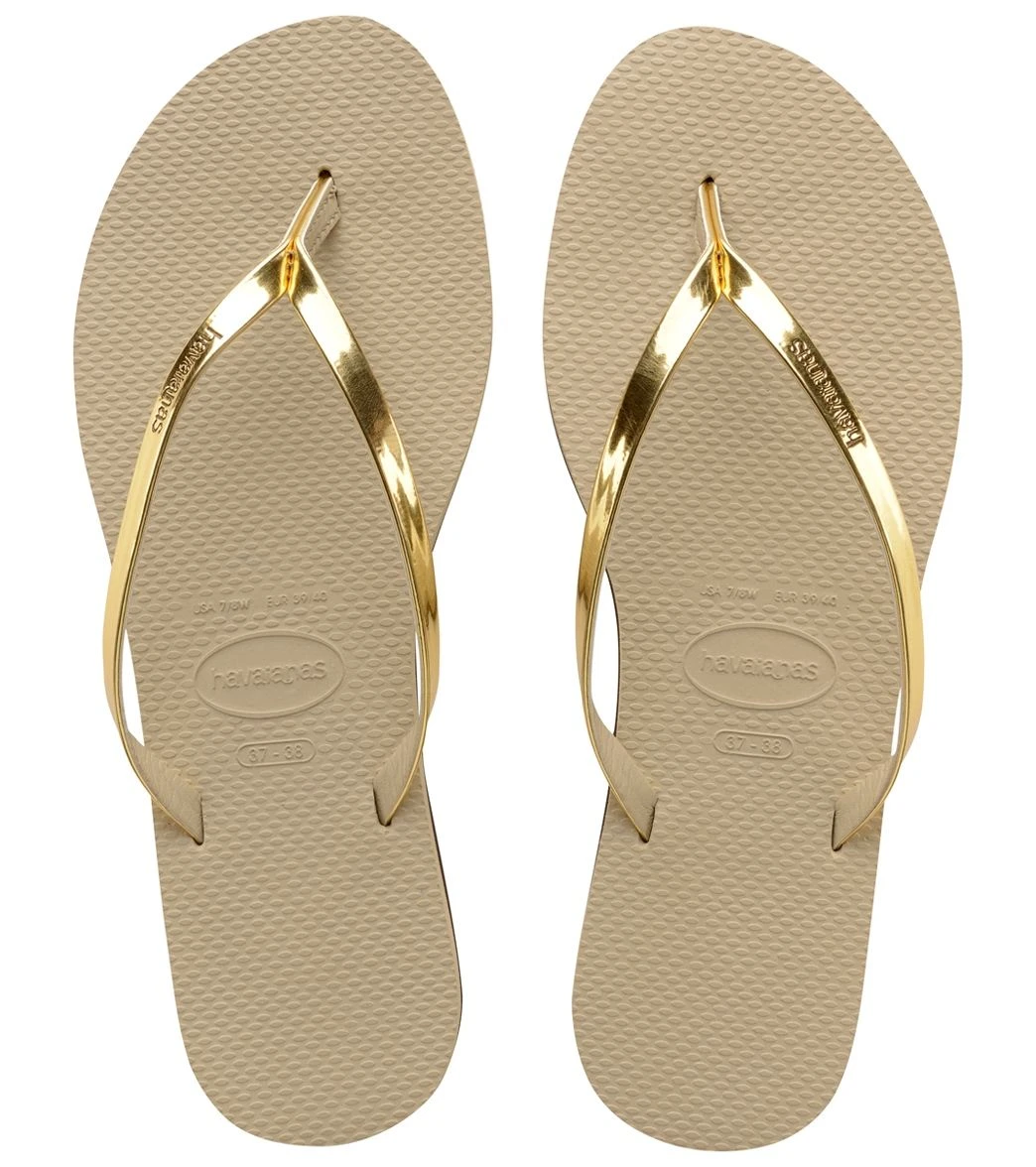 Havaianas Women's You Metallic Sandal 5 Havaianas Women's You Metallic Sandal - Image 3