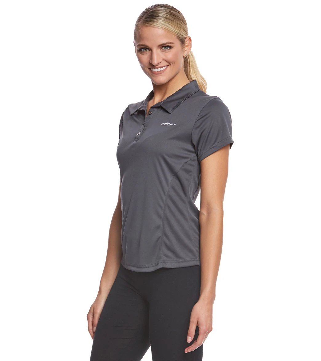 Dolfin Women's Performance Polo Shirt 4 Dolfin Women's Performance Polo Shirt - Image 2