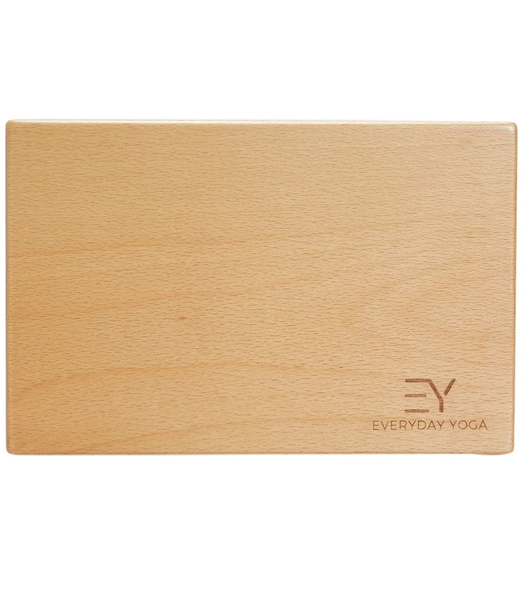 Everyday Yoga 4 Inch Wood Block 4 Everyday Yoga 4 Inch Wood Block - Image 2