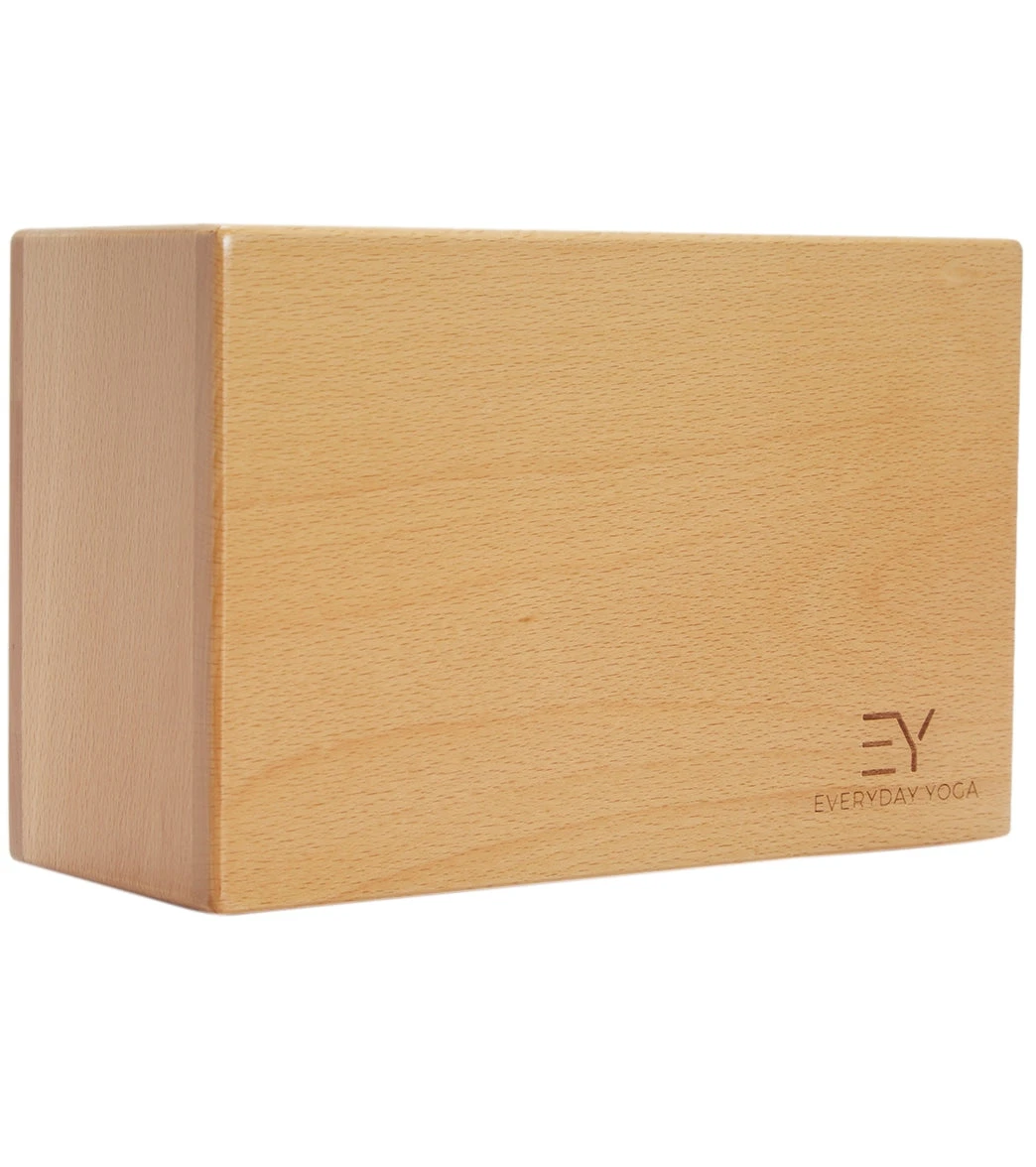 Everyday Yoga 4 Inch Wood Block 8 Everyday Yoga 4 Inch Wood Block - Image 6