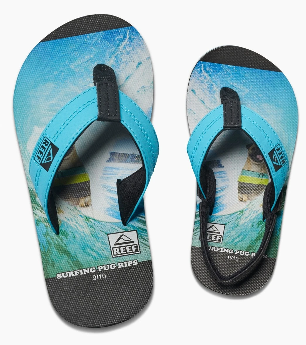 Reef Boy's Grom Photos Sandal (Toddler, Little Kid) 5 Reef Boy's Grom Photos Sandal (Toddler, Little Kid) - Image 3