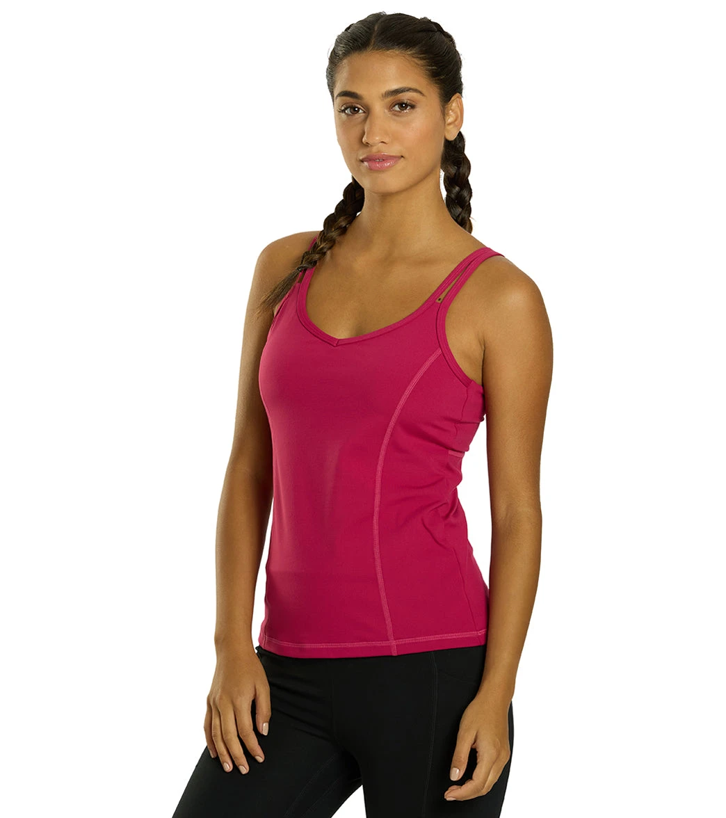 Everyday Yoga Radiant Solid Strappy Back Support Tank 6 Everyday Yoga Radiant Solid Strappy Back Support Tank - Image 4