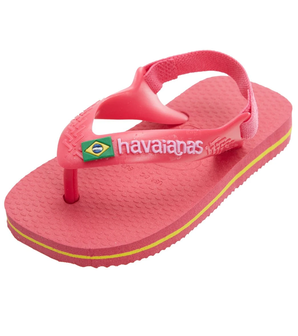 Havaianas Brazil Logo Flip Flop (Toddler) 7 Havaianas Brazil Logo Flip Flop (Toddler) - Image 5