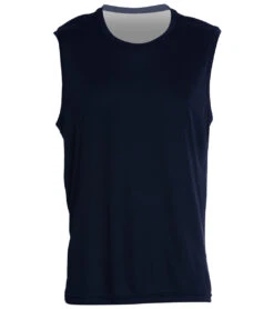 SwimOutlet Men's Sleeveless PosiCharge® Competitor™ Tank -Swimming Equipment Shop 8639983747240 truenavy 1a