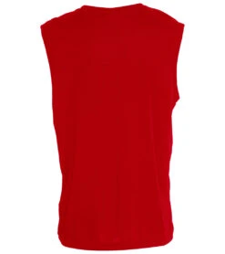 SwimOutlet Men's Sleeveless PosiCharge® Competitor™ Tank -Swimming Equipment Shop 8639983747240 truered 2a