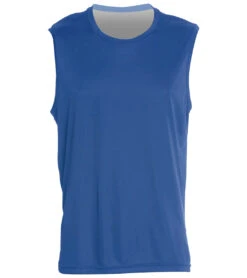 SwimOutlet Men's Sleeveless PosiCharge® Competitor™ Tank -Swimming Equipment Shop 8639983747240 trueroyal 1a