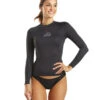 Xcel Women's Ocean Ramsey UV 6oz. Long Sleeve Rashguard 2 Xcel Women's Ocean Ramsey UV 6oz. Long Sleeve Rashguard -Swimming Equipment Shop 8639990005928 blackblackmapping 1a