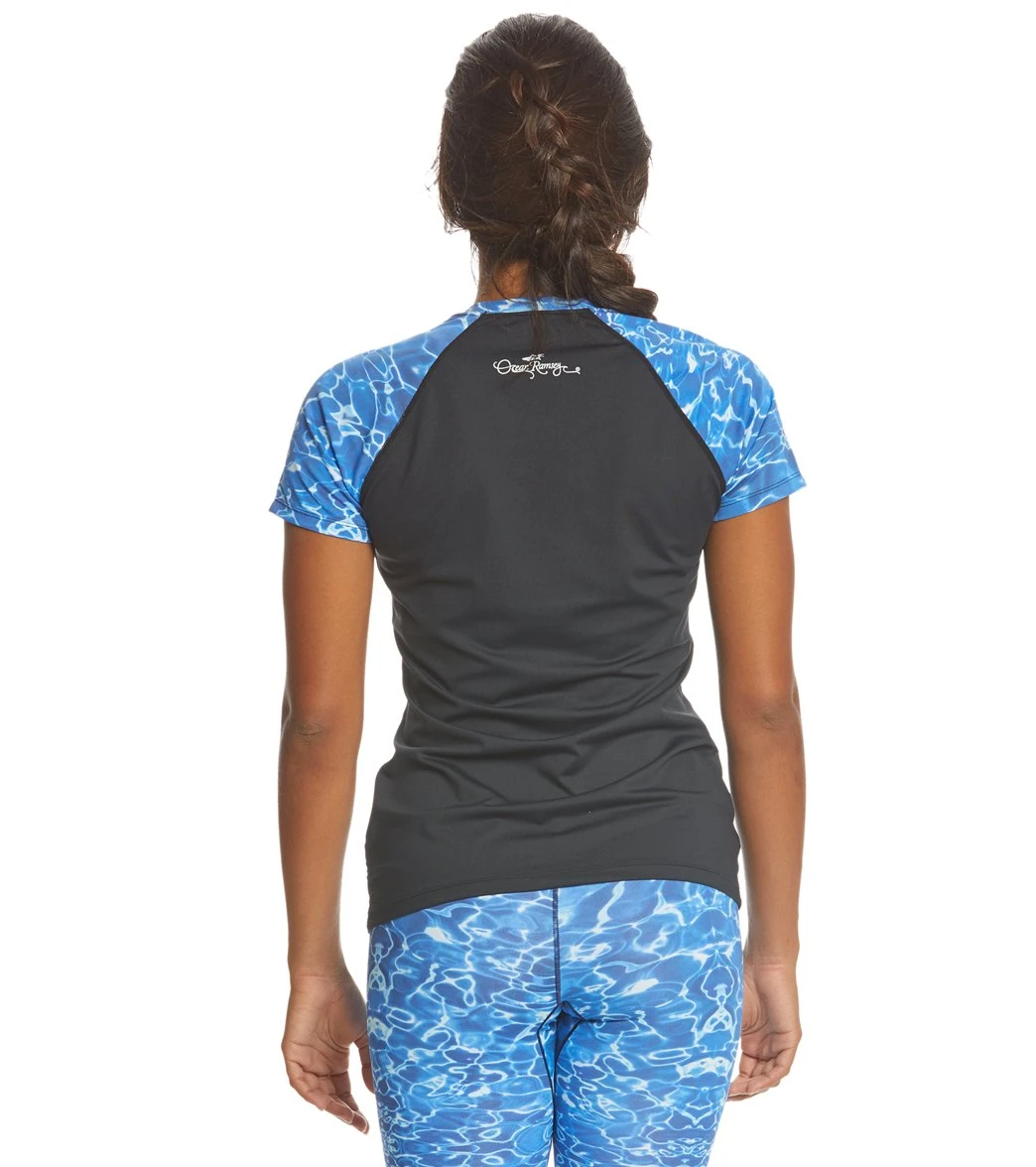 Xcel Women's Ocean Ramsey VentX Short Sleeve Rash Guard 12 Xcel Women's Ocean Ramsey VentX Short Sleeve Rash Guard - Image 10