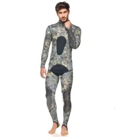 Seac USA Men's Pirana Two Piece Camo Hooded Wetsuit 15 Seac USA Men's Pirana Two Piece Camo Hooded Wetsuit -Swimming Equipment Shop 8640008716456 2t
