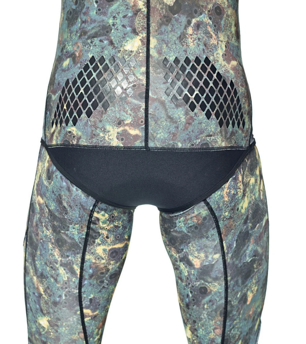 Seac USA Men's Pirana Two Piece Camo Hooded Wetsuit 5 Seac USA Men's Pirana Two Piece Camo Hooded Wetsuit - Image 3