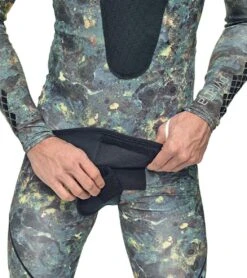 Seac USA Men's Pirana Two Piece Camo Hooded Wetsuit 12 Seac USA Men's Pirana Two Piece Camo Hooded Wetsuit -Swimming Equipment Shop 8640008716456 greencamouflage 4a