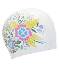 Sporti Garden Long Hair Silicone Swim Cap -Swimming Equipment Shop 8640010551464 2t