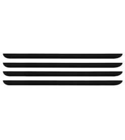 TYR Silicone Handpaddle Replacement Straps -Swimming Equipment Shop 8640024707240 black 1a