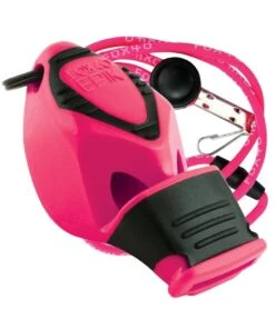 Fox 40 Epik CMG Lifeguard Whistle W/ Lanyard -Swimming Equipment Shop 8640073695400 pink 1a