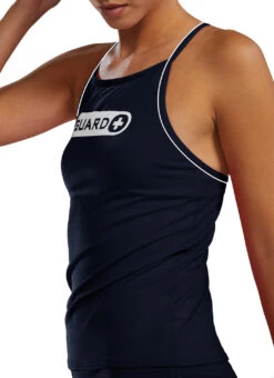 TYR Women's Guard Tankini Top -Swimming Equipment Shop 8640176226472 navy 6a