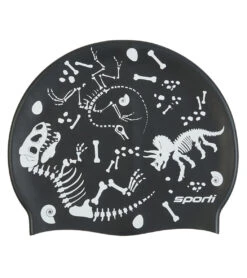 Sporti Fossil Silicone Swim Cap