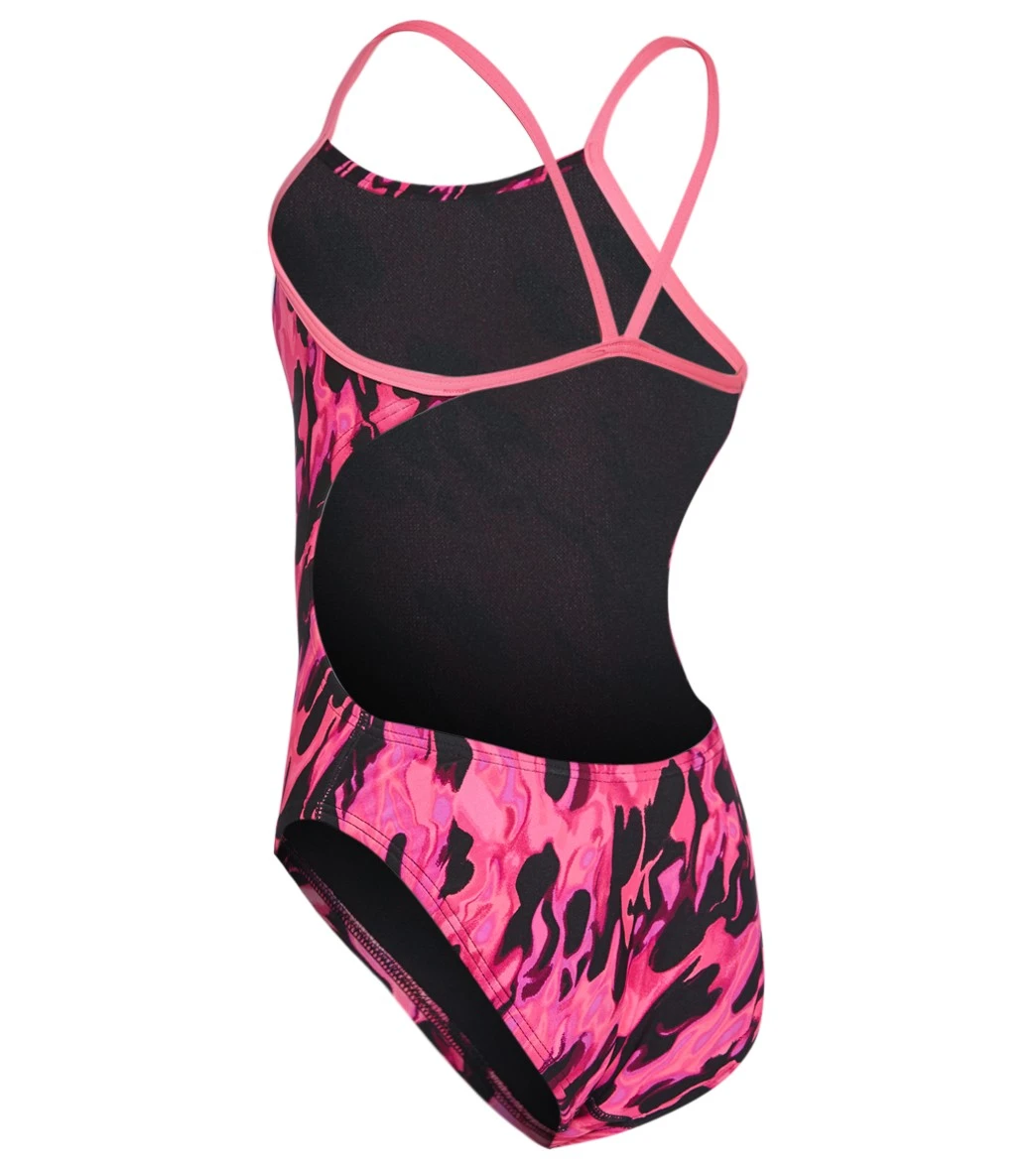 TYR Girls' Draco Cutoutfit One Piece Swimsuit 16 TYR Girls' Draco Cutoutfit One Piece Swimsuit - Image 14