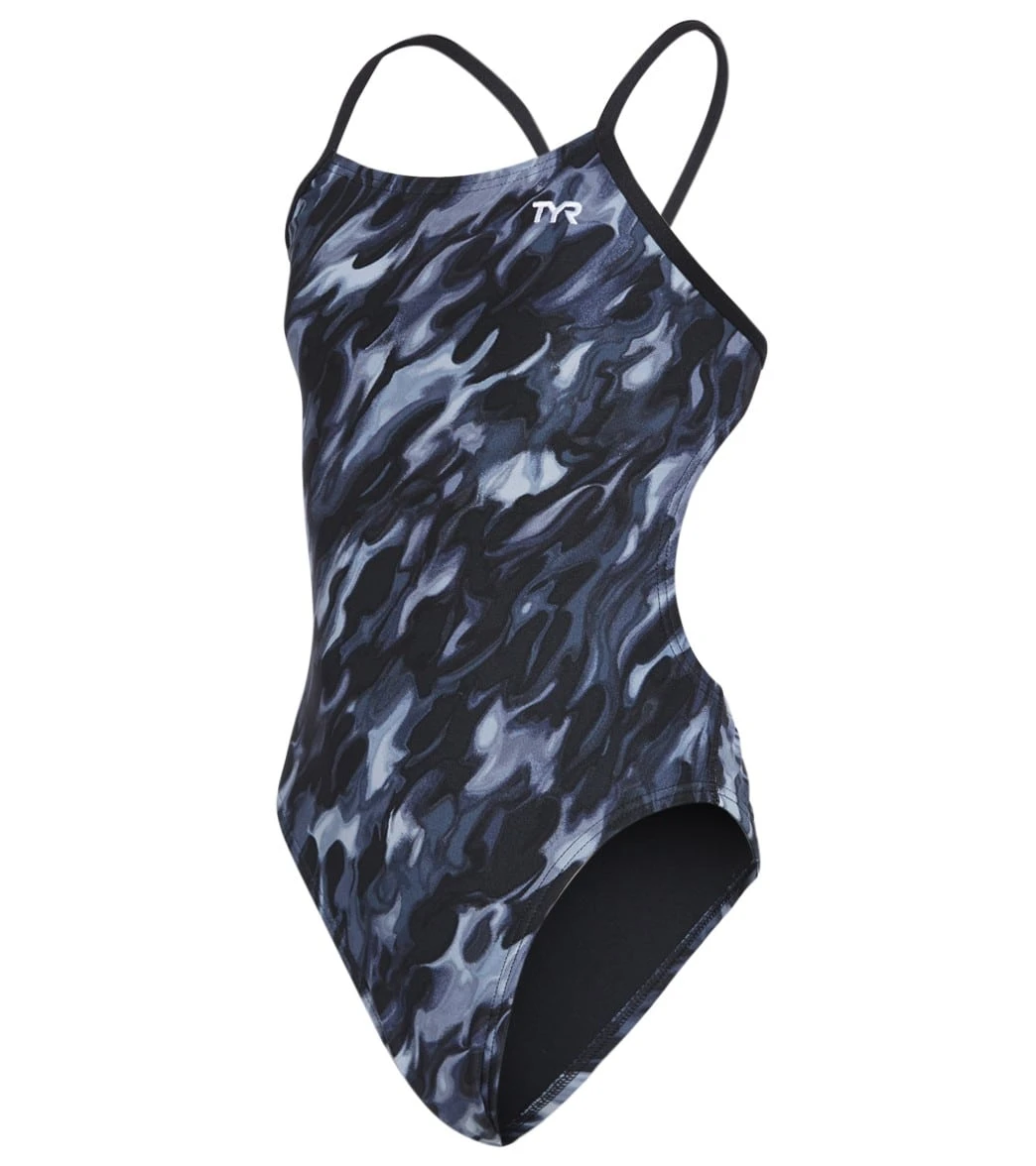 TYR Girls' Draco Cutoutfit One Piece Swimsuit 3 TYR Girls' Draco Cutoutfit One Piece Swimsuit