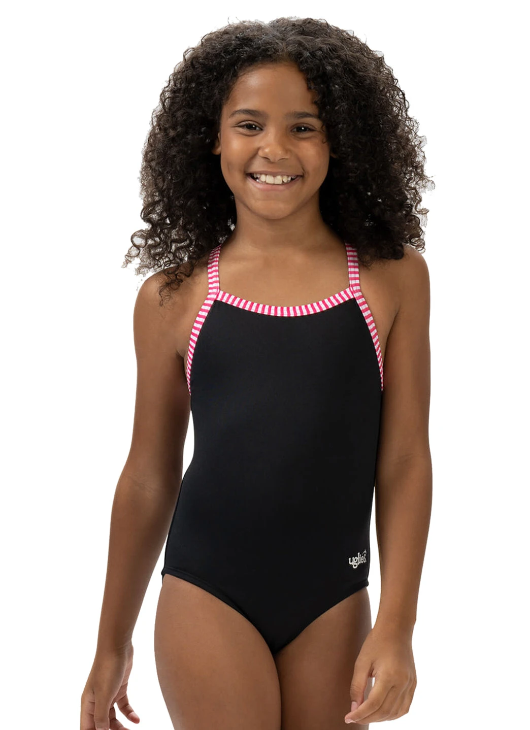 Dolfin Uglies Girls' Solid One Piece Swimsuit ( Big Kid) 4 Dolfin Uglies Girls' Solid One Piece Swimsuit ( Big Kid) - Image 2
