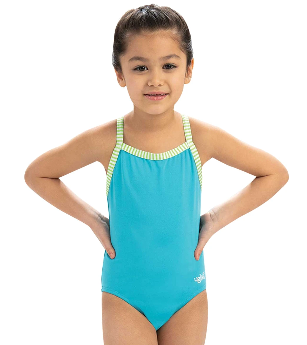 Dolfin Uglies Girls' Solid One Piece Swimsuit ( Big Kid) 20 Dolfin Uglies Girls' Solid One Piece Swimsuit ( Big Kid) - Image 18
