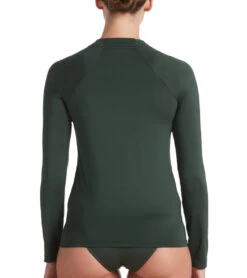 Nike Women's Long Sleeve Hydro Rash Guard -Swimming Equipment Shop 8640525926568 galacticjade 3a
