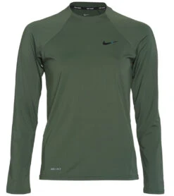 Nike Women's Long Sleeve Hydro Rash Guard -Swimming Equipment Shop 8640525926568 galacticjade 4a