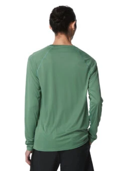 Speedo Active Men's Solid Easy Long Sleeve Swim Shirt -Swimming Equipment Shop 8640677544104 darkivy 3a