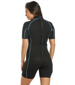 Mares HEAD 2.5MM Women's M-FLEX Springsuit Wetsuit -Swimming Equipment Shop 8640704413864 black 3a