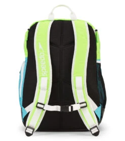 Speedo Teamster 2.0 35L Backpack 30 Speedo Teamster 2.0 35L Backpack -Swimming Equipment Shop 8640771162280 greengeckobluecolorblock 3a