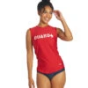 Sporti Guard Women's Sleeveless UPF 50+ Rash Guard