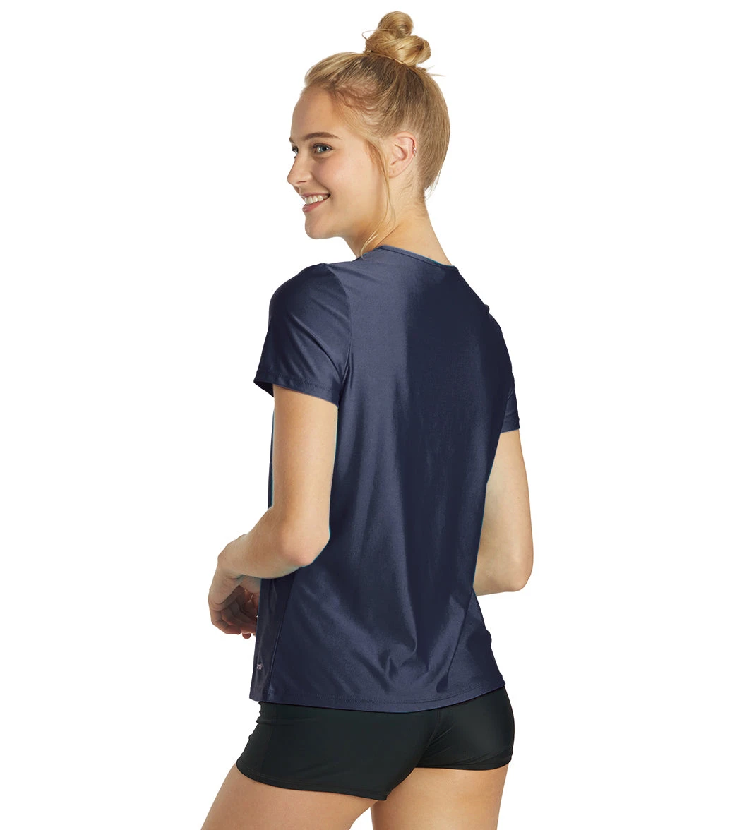 Sporti Women's S/S UPF 50+ Comfort Fit Rash Guard 18 Sporti Women's S/S UPF 50+ Comfort Fit Rash Guard - Image 16