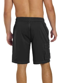 Sporti Men's Hybrid Cargo Swim Trunk 35 Sporti Men's Hybrid Cargo Swim Trunk -Swimming Equipment Shop 8641036288168 black 7a