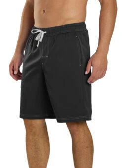Sporti Men's Hybrid Cargo Swim Trunk 34 Sporti Men's Hybrid Cargo Swim Trunk -Swimming Equipment Shop 8641036288168 black 8a
